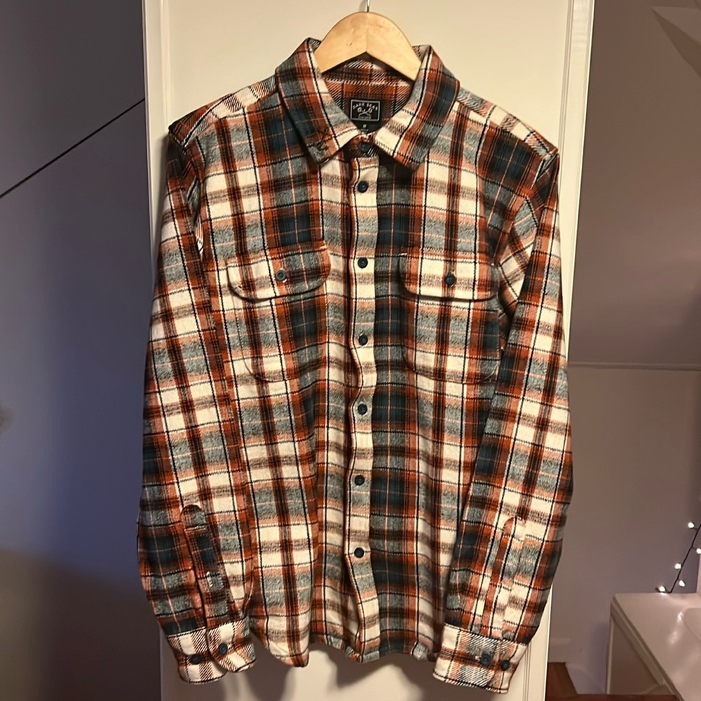 Dark Seas Lupin Flannel Jacket- Mens Size M